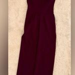 Chiara Boni NWOT Skylar Cold Shoulder Gown in Barolo sz 4 IT 40 Photo 4