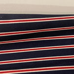 Navy and White Striped Women's Skirt Blue Size XS Photo 1
