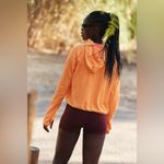 NWT FP On The Run Lightweight Pullover In Neon Clementine $98 Retail Orange Photo 3