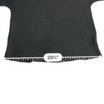 T Tahari Womans Charcoal Gray Boat Neck Long Sleeve Dolman Sweater Size L Photo 6