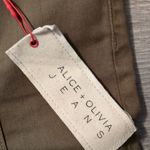 Alice + Olivia  Jeans Olive Good High Waist Skinny Size 27 Photo 5
