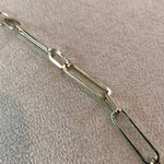 Panacea Gold tone Paperclip Necklace, NWT Photo 3