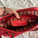 Elegant Red Leather Handbag Photo 1