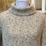 Free People Dylan Tweedy Chunky Knit Confetti Cowlneck Sweater Size Small Photo 2