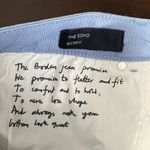 Boden Cornflower Blue Soho Skinny Pants Women's Size 16R Stretch Jeans High Rise Photo 8