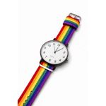 Rainbow Pride Watch + Sunglasses + Bracelet Set | Quartz Watch | LGBTQ+ Red Photo 1
