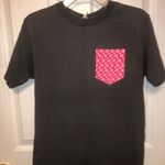 Simply Southern  Sz S Sparkle Chevron Anchor T-Shirt Gray Tee Photo 1