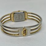 Kessaris vintage women watch 18mm cuff bangle bracelet gold tone quartz running Photo 3