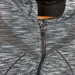 Lululemon Black & Gray Space Dye Zip Up Hoody Jacket 6 Photo 3