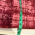 Stan Herman Boucle Plaid Cuddler Blanket Stitch Cranberry O/S Petite Pink Size undefined Photo 4