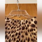 J. McLaughlin  Sophia Safari Dress Animal Print NWT Camel Brown XXS MSRP $228 Photo 7