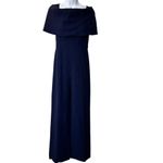 Lela Rose 2 Women's Blue Wool Fold Photo 1