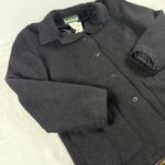 Harvé Benard Harve' Benard Women's Black Wool Alpaca Jacket Coat Size 10 Vintage Classic Photo 1