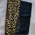 Black & Gold Cheetah Print Infinity Scarf Photo 0