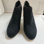 ALDO Black Suede 4" Heel Ankle Boots Sz 9 Photo 2