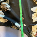 Siren Lily Floral Black Dress with Bell Sleeves Photo 4