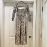 OPT Brigitte Dress In White Floral Size Large EUC Photo 1