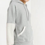 Free People  Movement Womens XS Hawking Hoodie Gray Oversized Pullover Sweatshirt Photo 0