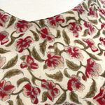 Vintage ANOKHI Floral Tunic Dress Short Sleeve Hippie Boho Gypsy size Medium Photo 2