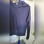 Lululemon Navy Blue Hooded Sweatshirt Size 6 Photo 2