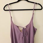 NWT Miss Circle Flora Mesh Sleeveless Mini Dress in Purple Women's Size L Size L Photo 4