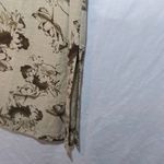 Norton Mcnaughton Cream Brown Natural Linen Sleeveless Neutral Midi Dress Sz 1X Photo 3