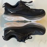 Hoka  One One Bondi 8  Mens Sneakers Size 10.5D Running Comfort Black White Photo 9