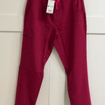 FIGS  Women's Zamora Jogger Scrub Pants in Shocking Pink, Size Medium Photo 0