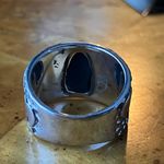 Natural Nevada Turquoise Sterling Silver Ring Size 7 Blue Photo 4