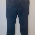Eileen Fisher  Dark Blue Straight Leg Skinny Jeans Pull On Jegging Photo 0
