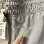 Adidas  Aeroready Pacer Bungee Shorts Womens XL Gray Logo Athletic Drawstring Photo 2