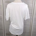 BLUSH MARK Zona Tee White Embroidered Design-Large Photo 2