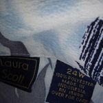 Laura Scott  24W Blue Gray Aloha Shirt Top Plus Photo 4