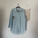 Spell & The Gypsy Collective Spell Horizon Striped Button Down Shirt 100% Organic Cotton Photo 3