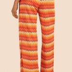 Trina Turk NEW Sunray Crochet Slit Pant Flare Swimsuit Coverup Size Large -$162 Photo 2