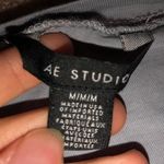 Aerie Gray Cropped Long Sleeve Photo 1