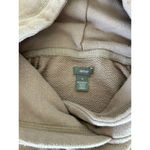 Aerie  womens hoodie snap button size M brown Photo 2