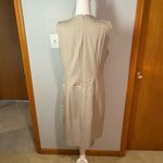 Elie Tahari  beige business professional‎ sheath dress size 10 Photo 3
