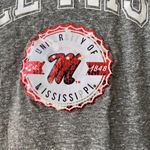Gameday‎ Couture Ole Miss Grey 3/4 Sleeve T Photo 1