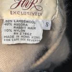 PWR Exclusively Rare Vintage Lambswool Angora blend sweater S Made in Hong Kong Tan Photo 5
