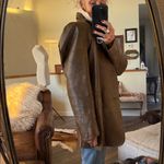 Vintage PIONEER Wear Brown leather Jacket 42L Size undefined Photo 9