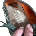 Toms Tan Leopard Cotton/Hemp Blend Lace Up Sneakers Women Sz Y4 Photo 7