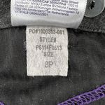 NYDJ Not Your Daughters Crop Pants Womens 8 Gray Straight Leg Slimming Trousers Photo 8