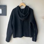 Maria McManus Brushed Fleece Wool Cashmere Blend Black Sweater Hoodie Size M‎ Size M Photo 8