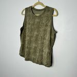 Kuhl  army green tank top size large Photo 1