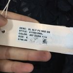 Rebecca Taylor NWT Aly silk blue lace ruffle dress Photo 5