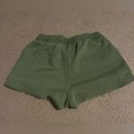 Daily practice Anthropologie Small Olive Green Women's sweat Shorts lounge Photo 1
