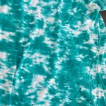Daytrip Turquoise Tie-Dye Studded Sleeve Top size-S Photo 5