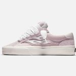 Straye Logan Puff Dusty Pink White Suede Flame Womens 7.5 Skate Shoe Mens Size 6 Photo 8