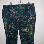 Derek Lam Nightshade Rio De Janeiro Capri Pants size 12 mid-rise trouser pant Photo 2